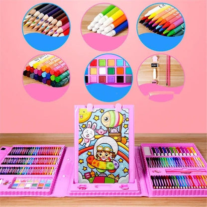 🔥Set d'art créatif de luxe 6 en 1 🧑‍🎨(cadeau idéal pour les enfants) Chaque enfant est un artiste !