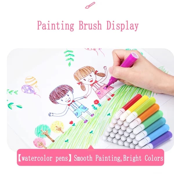🔥Set d'art créatif de luxe 6 en 1 🧑‍🎨(cadeau idéal pour les enfants) Chaque enfant est un artiste !