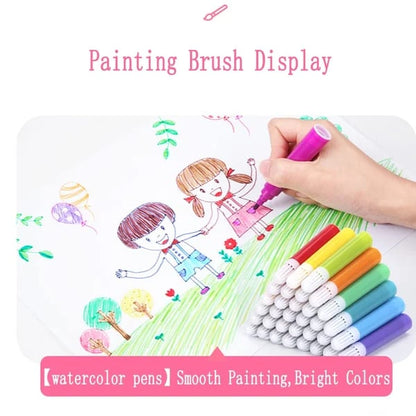 🔥Set d'art créatif de luxe 6 en 1 🧑‍🎨(cadeau idéal pour les enfants) Chaque enfant est un artiste !