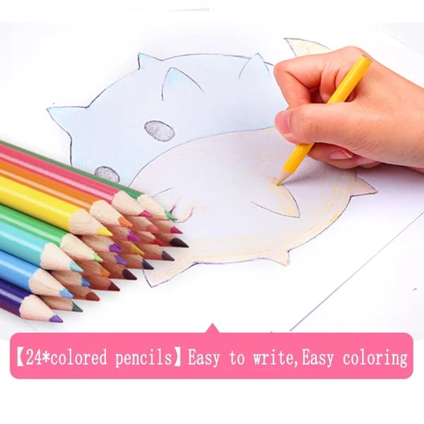 🔥Set d'art créatif de luxe 6 en 1 🧑‍🎨(cadeau idéal pour les enfants) Chaque enfant est un artiste !