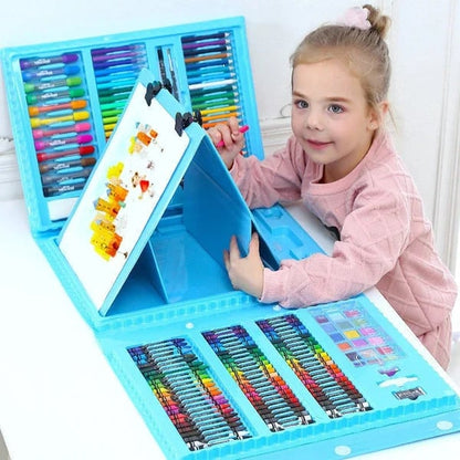 🔥Set d'art créatif de luxe 6 en 1 🧑‍🎨(cadeau idéal pour les enfants) Chaque enfant est un artiste !