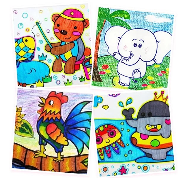 🔥Set d'art créatif de luxe 6 en 1 🧑‍🎨(cadeau idéal pour les enfants) Chaque enfant est un artiste !