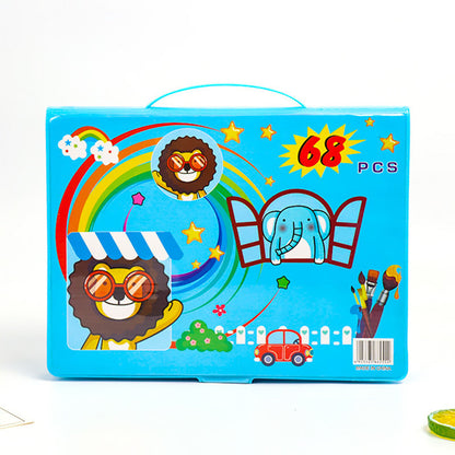 🔥Set d'art créatif de luxe 6 en 1 🧑‍🎨(cadeau idéal pour les enfants) Chaque enfant est un artiste !