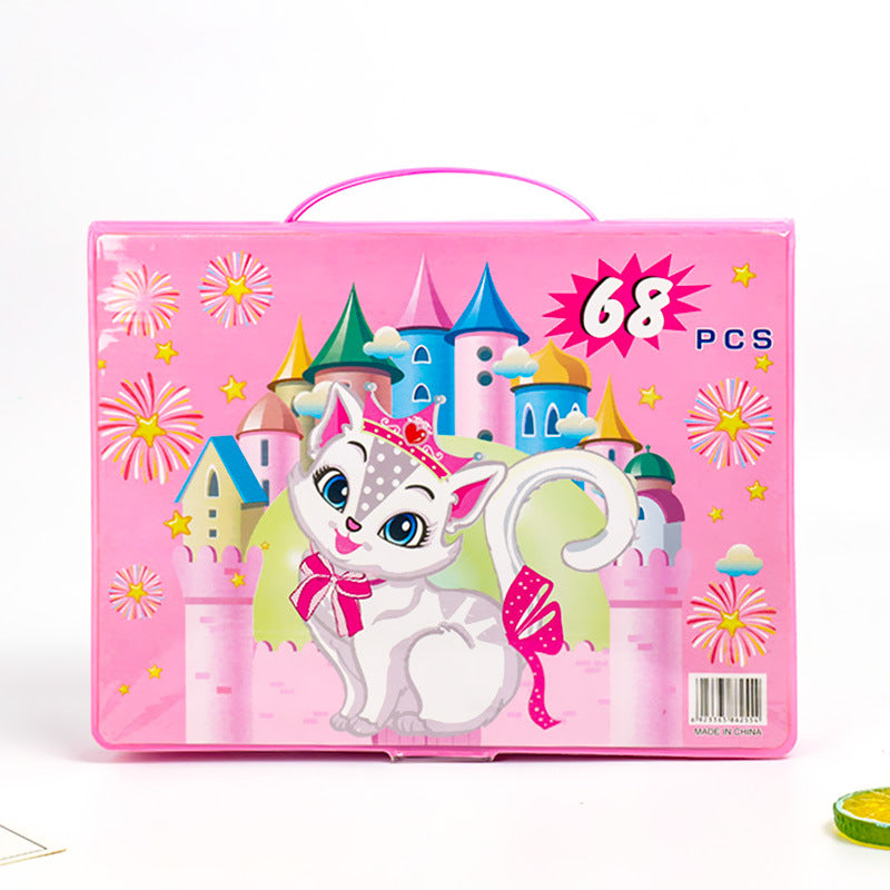 🔥Set d'art créatif de luxe 6 en 1 🧑‍🎨(cadeau idéal pour les enfants) Chaque enfant est un artiste !