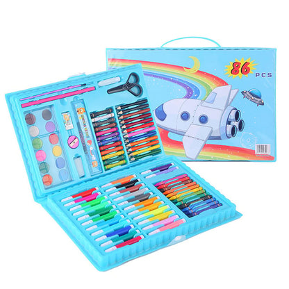 🔥Set d'art créatif de luxe 6 en 1 🧑‍🎨(cadeau idéal pour les enfants) Chaque enfant est un artiste !