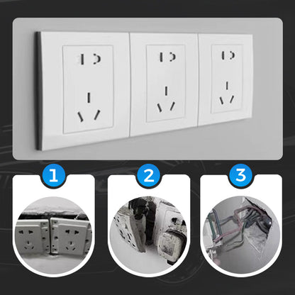 🔧✨ Dispositif de réparation pour boîte de jonction dissimulée — Facile, rapide et sûr pour vos travaux électriques invisibles ! 💡💪