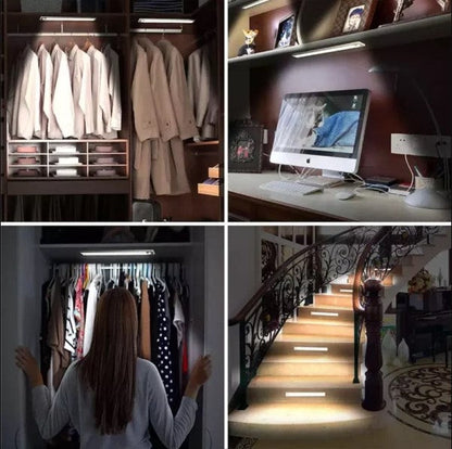 Éclairage LED pour armoire avec détecteur de mouvement💡