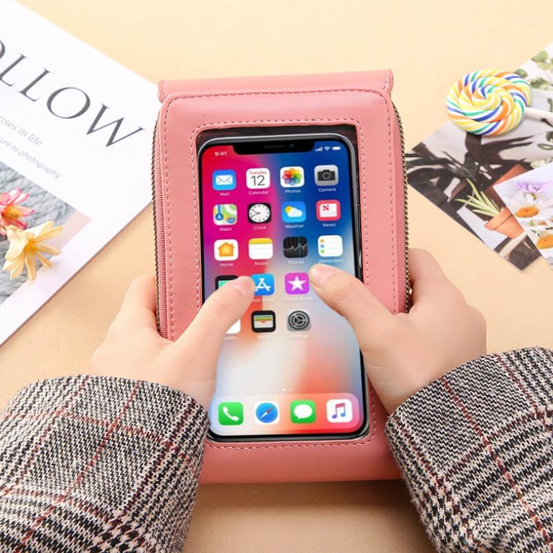 🔥Soldes exceptionnels 57 % de réduction -🎁Sacoche pour téléphone portable à écran tactile pour femme🤩