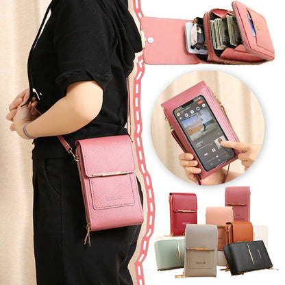 🔥Soldes exceptionnels 57 % de réduction -🎁Sacoche pour téléphone portable à écran tactile pour femme🤩