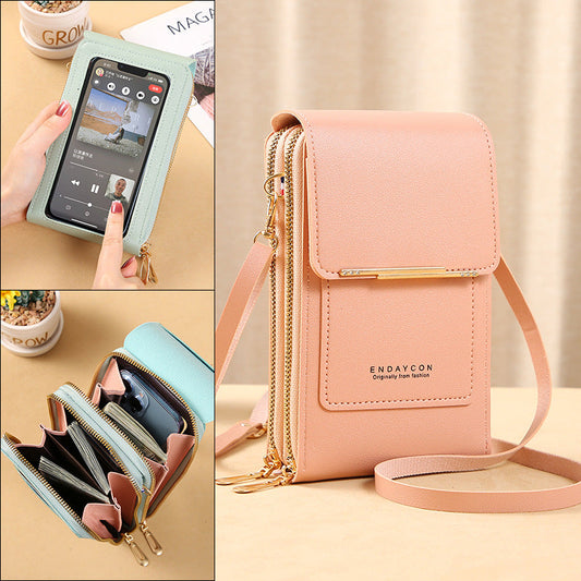 🔥Soldes exceptionnels 57 % de réduction -🎁Sacoche pour téléphone portable à écran tactile pour femme🤩