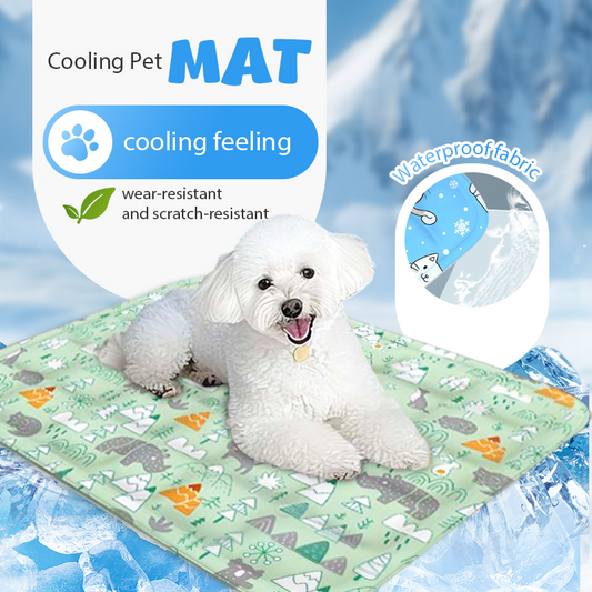 Tapis de refroidissement durable en forme de dessin animé pour animaux de compagnie 🐾❄️