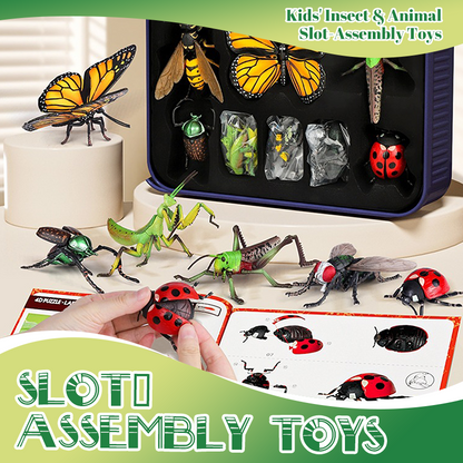 🐞Jouets à assembler pour enfants sur le thème des insectes et des animaux