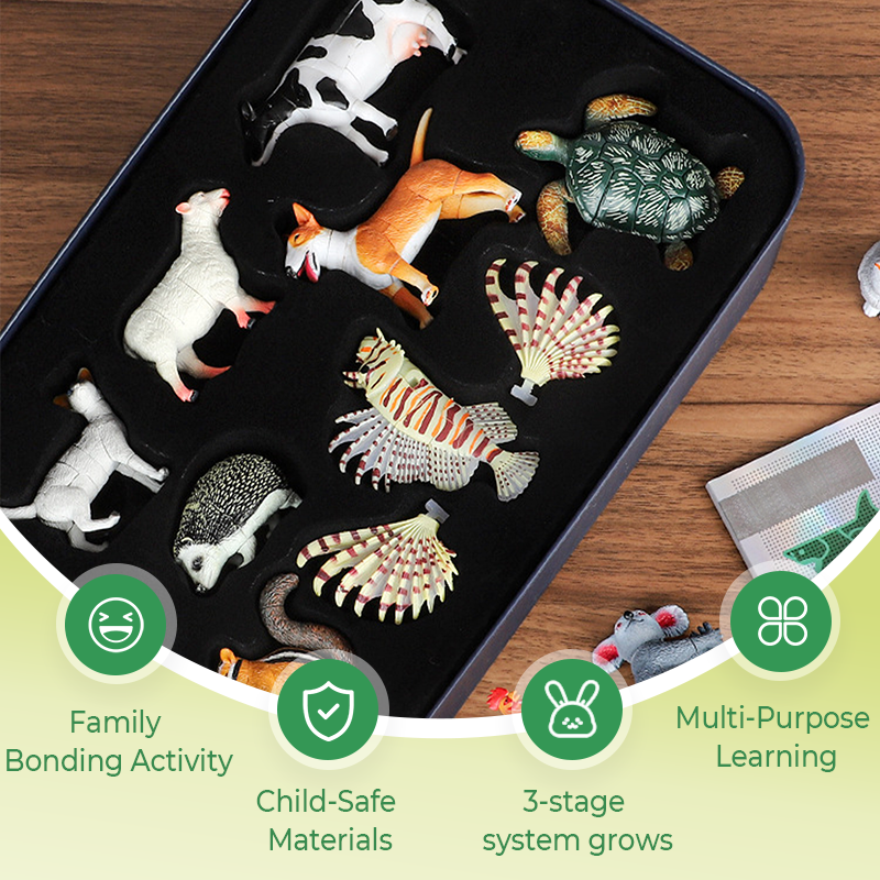 🐞Jouets à assembler pour enfants sur le thème des insectes et des animaux