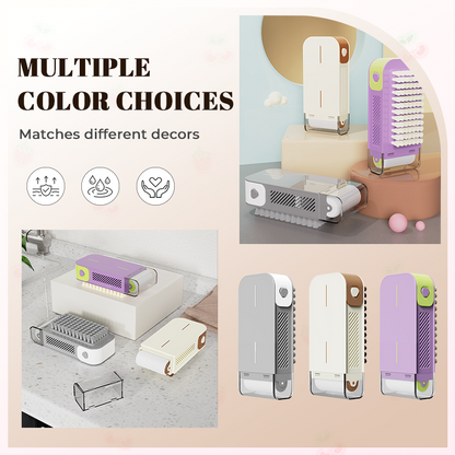 Distributeur multifonctionnel de savon à récurer et à ranger 🧼✨