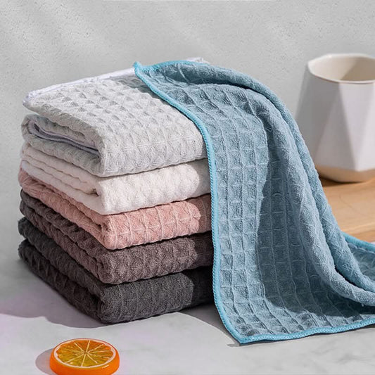 Wafel vuil absorberende doek (10PCS) 🧽✨