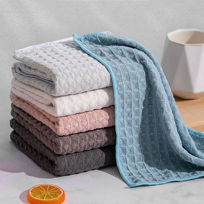 Wafel vuil absorberende doek (10PCS) 🧽✨