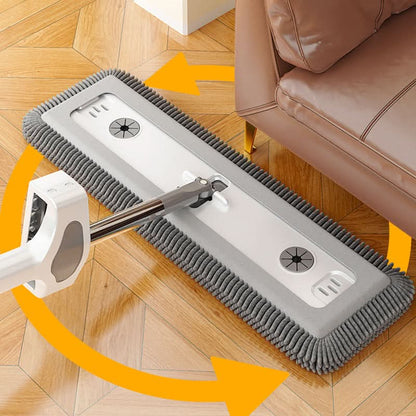 Vadrouille sans fil sans mains - séchage centrifuge sans arroser d’eau sale"🚀✨
