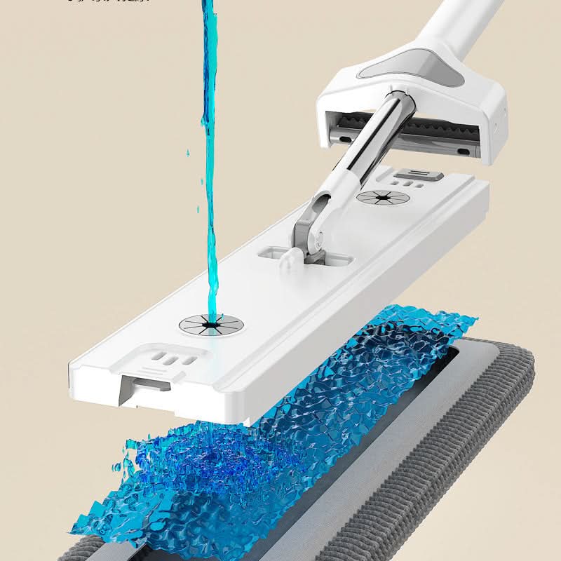 Vadrouille sans fil sans mains - séchage centrifuge sans arroser d’eau sale"🚀✨