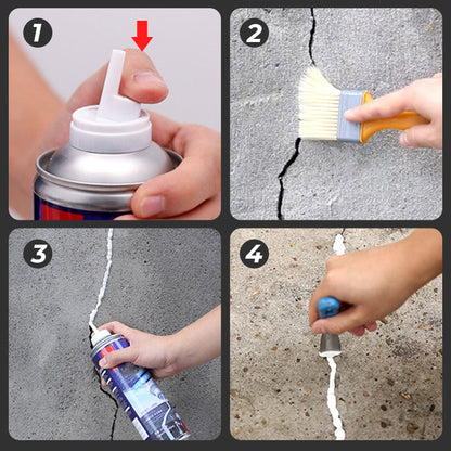 🩵🩵Scellant auto-pulvérisant, flexible et imperméable pour fissures murales