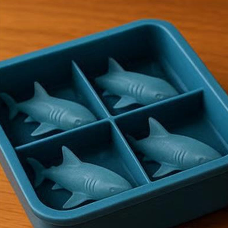 Moule à glace en silicone pour requins créatifs🦈❄️