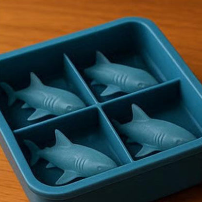 Moule à glace en silicone pour requins créatifs🦈❄️