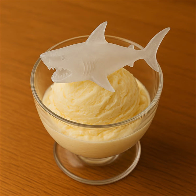Moule à glace en silicone pour requins créatifs🦈❄️