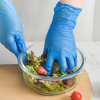 🔥 Vente Flash -50% ⏳ 100 PCS Gants Jetables en Nitrile Alimentaire