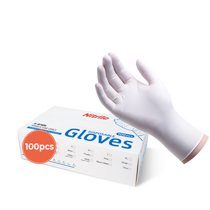 🔥 Vente Flash -50% ⏳ 100 PCS Gants Jetables en Nitrile Alimentaire