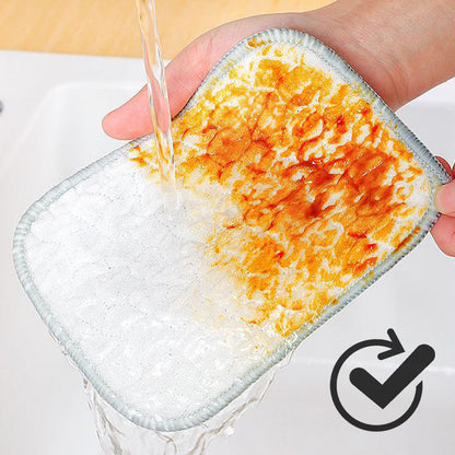 🧽 Torchon en fil métallique double face anti-rayures – Achetez-en 2, obtenez-en 3 GRATUITS ! ✨🧼