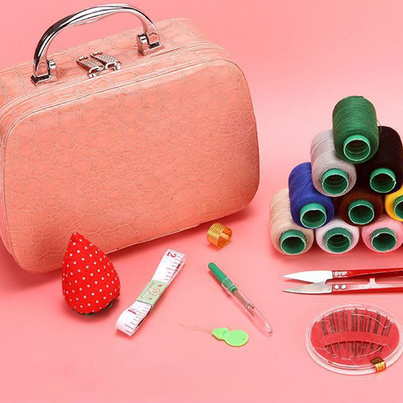 🏆Portable Sewing Toolkit with Storage Box🧵👑