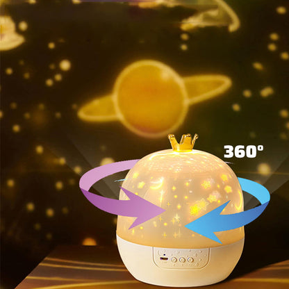 👑[Cadeau créatif] Veilleuse projecteur d'étoiles🌟🎁