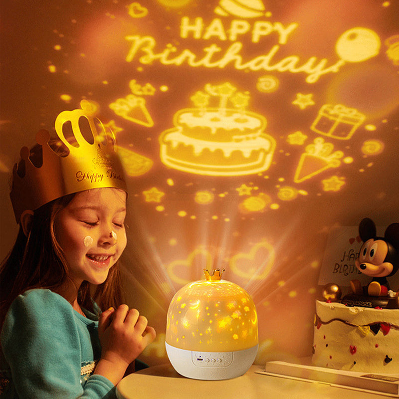 👑[Cadeau créatif] Veilleuse projecteur d'étoiles🌟🎁