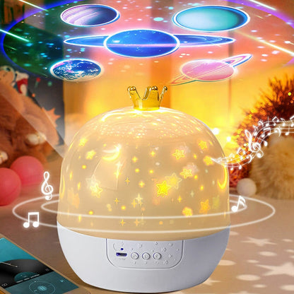 👑[Cadeau créatif] Veilleuse projecteur d'étoiles🌟🎁