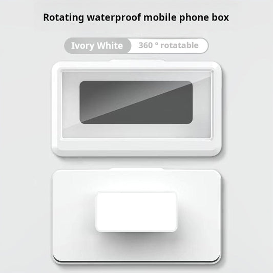 📱🚿 Boîte étanche pour téléphone en salle de bain (support mural sans perçage) 🛁🎭