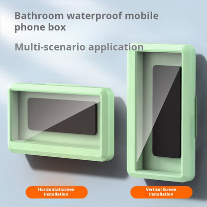 📱🚿 Boîte étanche pour téléphone en salle de bain (support mural sans perçage) 🛁🎭