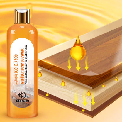 🌿Cire d'abeille polyvalente pour meubles en bois🐝✨