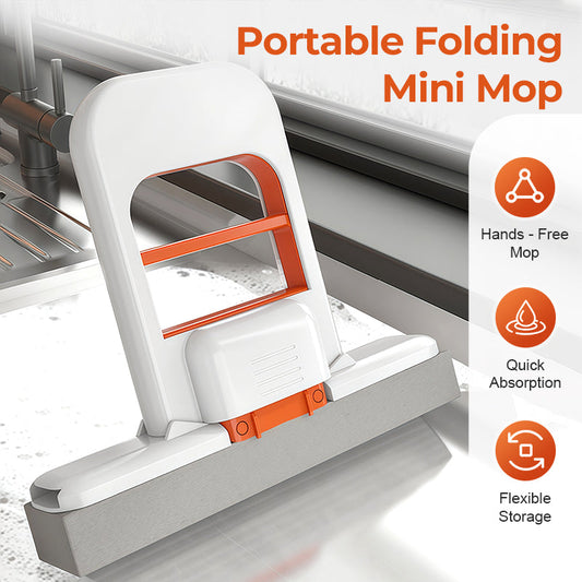 🏆Mini Serpillière Autonettoyante Portable 🧹🌿