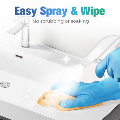 🌿🌿Spray de nettoyage multi-fonctions de tartre de salle de bain