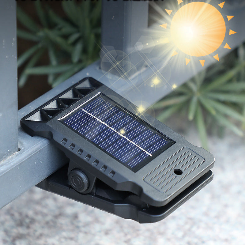 🎅 Offres Spéciales pour Noël 🎅Lampe Solaire à Clip Extérieur avec Détecteur de Mouvement🏡✨