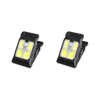 🎅 Offres Spéciales pour Noël 🎅Lampe Solaire à Clip Extérieur avec Détecteur de Mouvement🏡✨