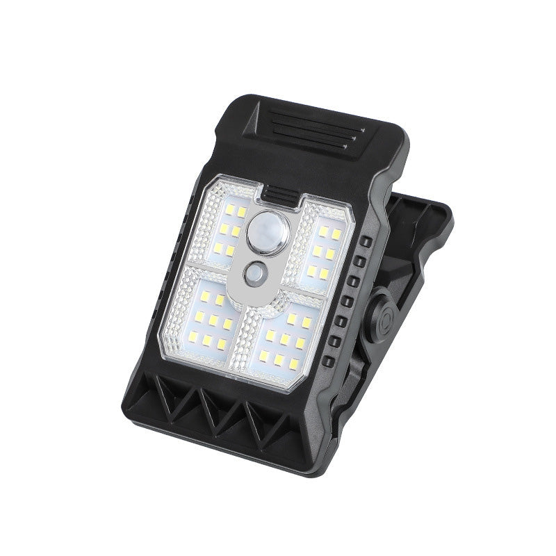 🎅 Offres Spéciales pour Noël 🎅Lampe Solaire à Clip Extérieur avec Détecteur de Mouvement🏡✨