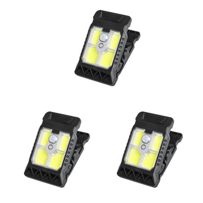 🎅 Offres Spéciales pour Noël 🎅Lampe Solaire à Clip Extérieur avec Détecteur de Mouvement🏡✨