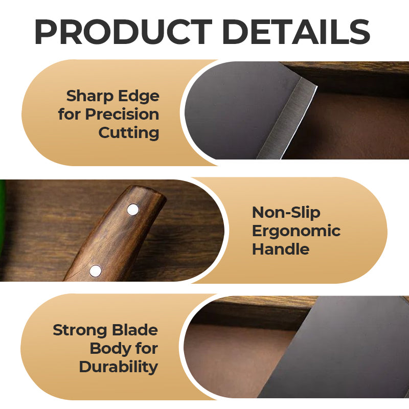🏆Couteau de Cuisine Tranchant et Durable🔪 ✨