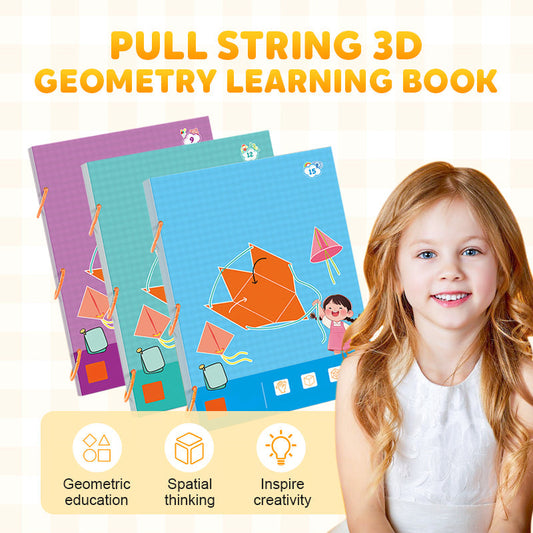 🏆Livre d'Apprentissage de Géométrie 3D à Ficelles📐✂️