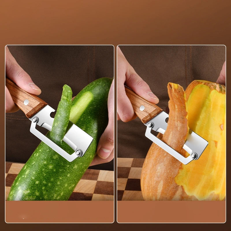🥕 ACHETEZ-EN 2, OBTENEZ-EN 1 GRATUITEMENT ! ✨ Éplucheur multifonctionnel pour la cuisine – Acier inoxydable, manche ergonomique et idéal pour les fruits et légumes 🔪