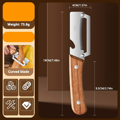 🥕 ACHETEZ-EN 2, OBTENEZ-EN 1 GRATUITEMENT ! ✨ Éplucheur multifonctionnel pour la cuisine – Acier inoxydable, manche ergonomique et idéal pour les fruits et légumes 🔪
