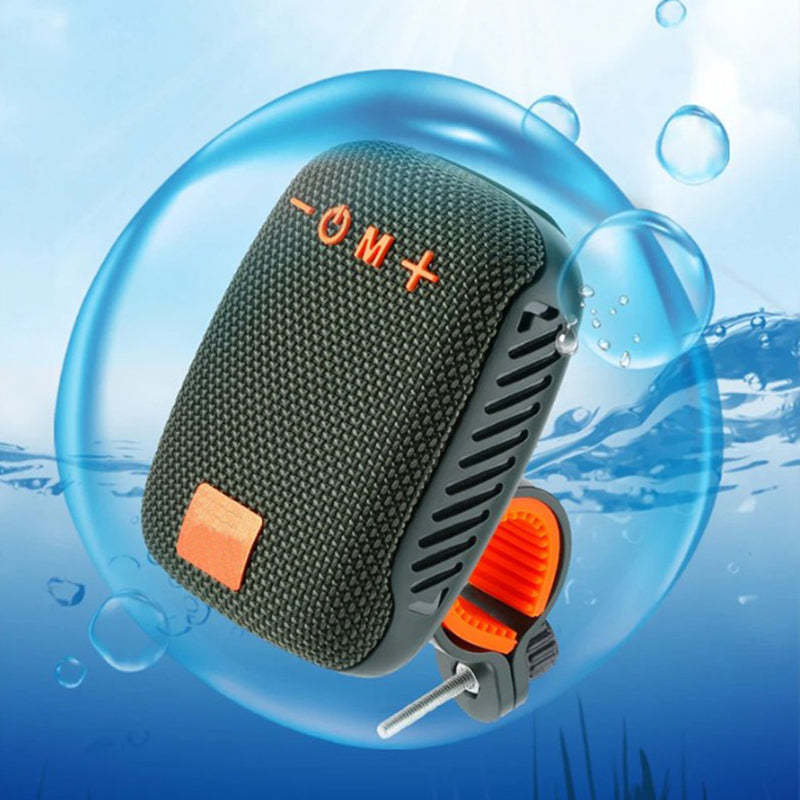 💎 58% DE RÉDUCTION! 💎 Enceinte Bluetooth sport pour vélo – Étanche IPX5, TWS et compatible carte microSD