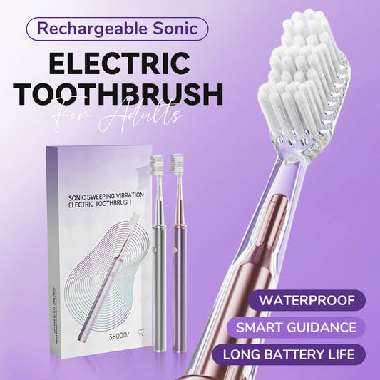 🏆Brosse à dents électrique sonique rechargeable pour adultes🌿👑