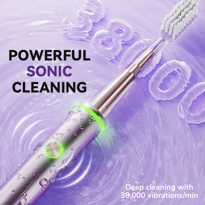 🏆Brosse à dents électrique sonique rechargeable pour adultes🌿👑