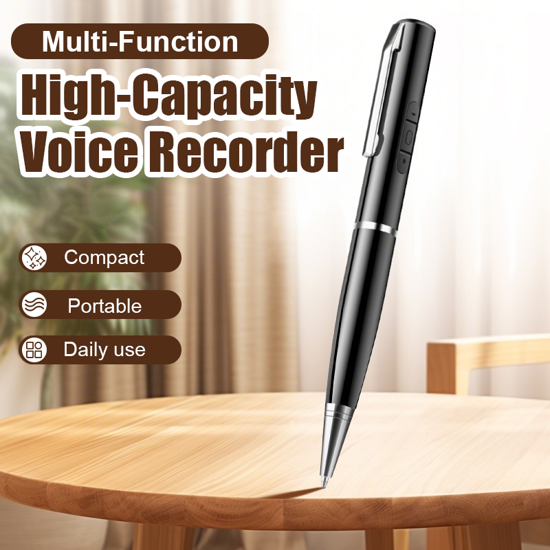 🔥 DERNIER JOUR DE PROMOTION - 50% DE RÉDUCTION 🔥 Stylo Enregistreur Vocal Multifonction à Haute Capacité